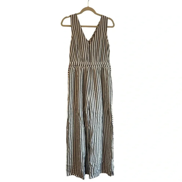 NWT HEM & THREAD STRIPED JUMPSUIT - Picture 2 of 5